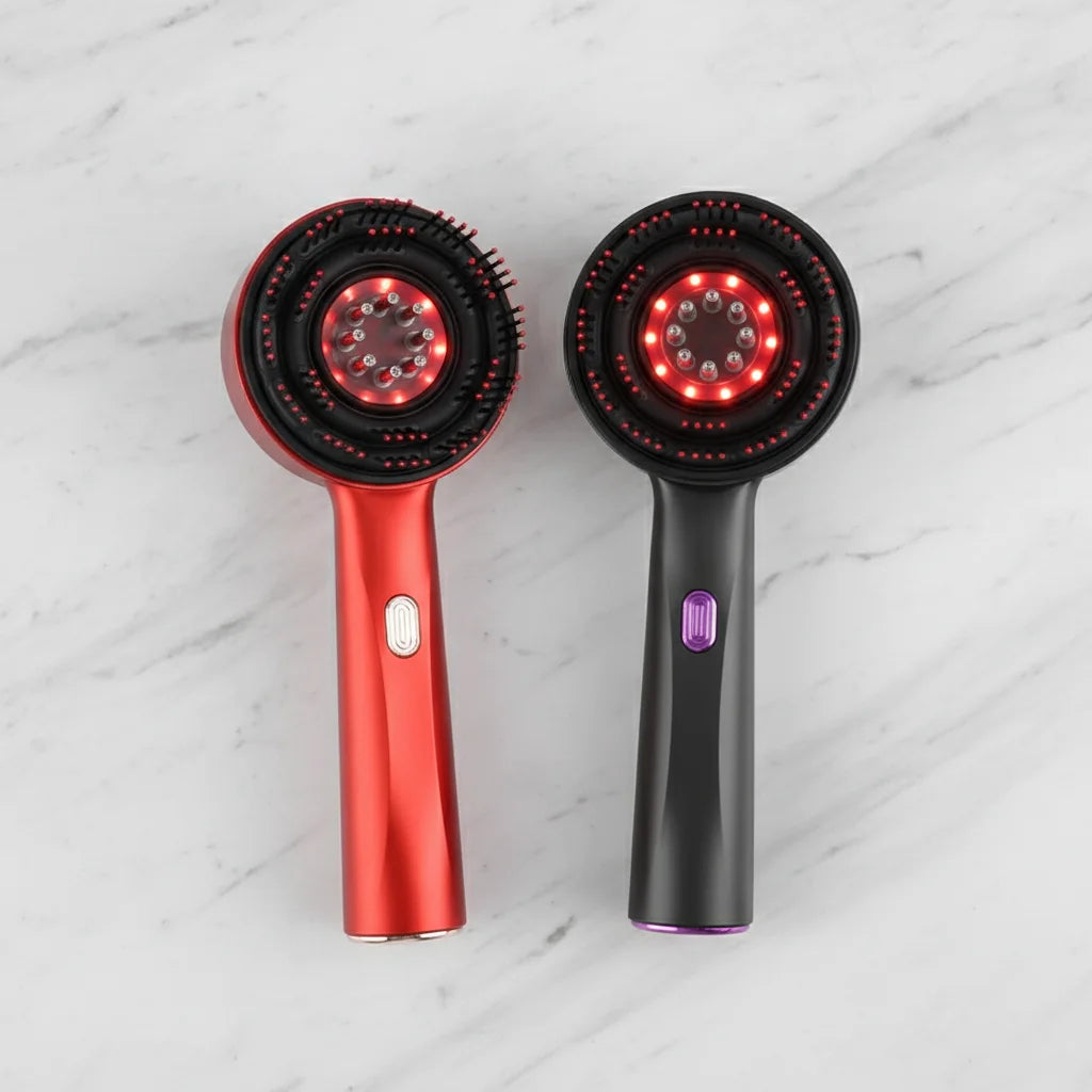 Peigne Capillaire à Lumière Rouge – Stimule la Pousse et Renforce Vos Cheveux