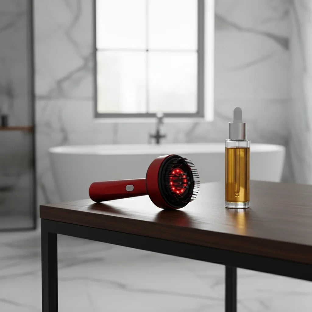 Peigne Capillaire à Lumière Rouge – Stimule la Pousse et Renforce Vos Cheveux