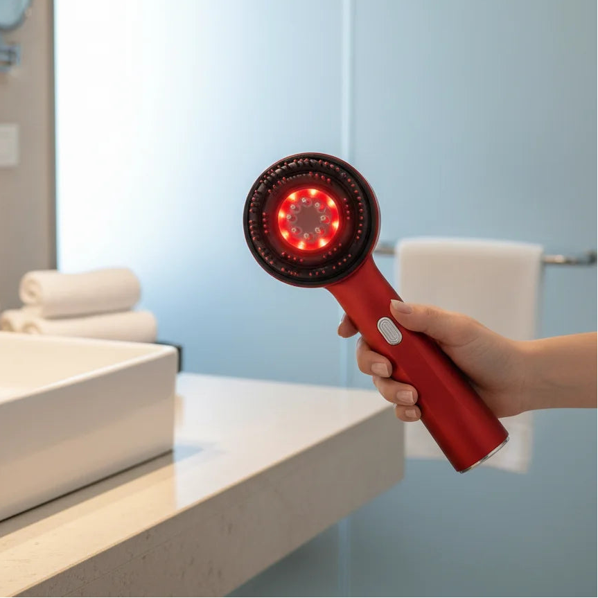 Peigne Capillaire à Lumière Rouge – Stimule la Pousse et Renforce Vos Cheveux