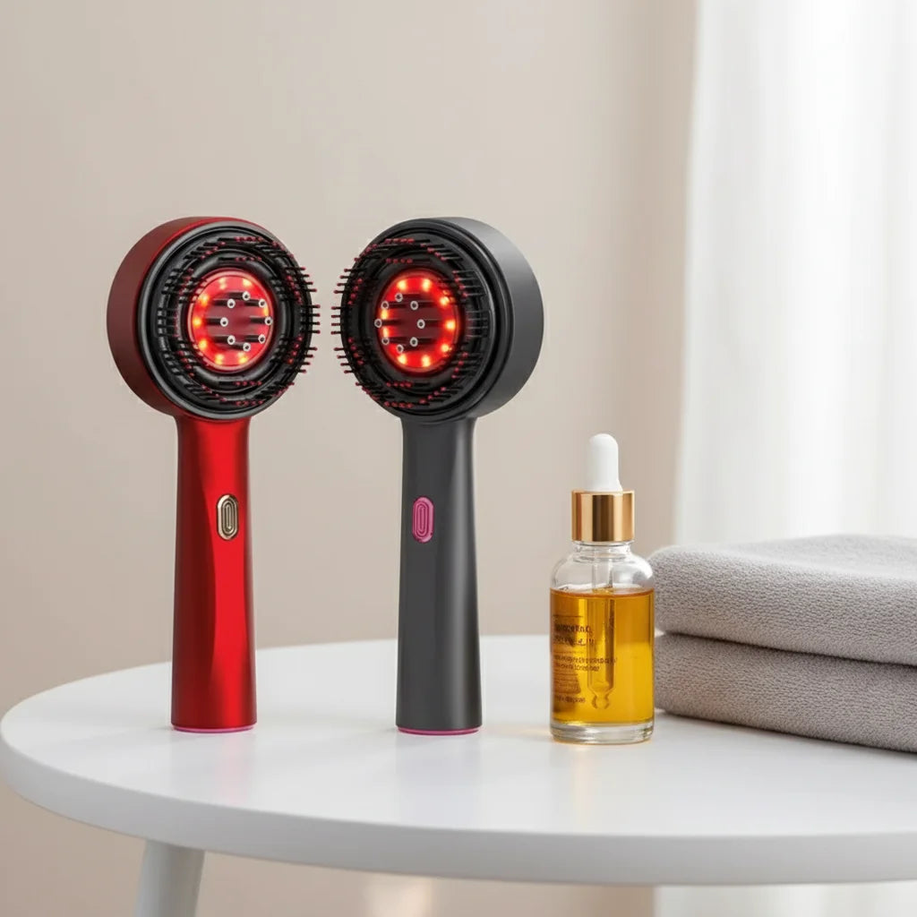 Peigne Capillaire à Lumière Rouge – Stimule la Pousse et Renforce Vos Cheveux
