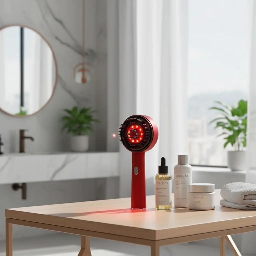 Peigne Capillaire à Lumière Rouge – Stimule la Pousse et Renforce Vos Cheveux