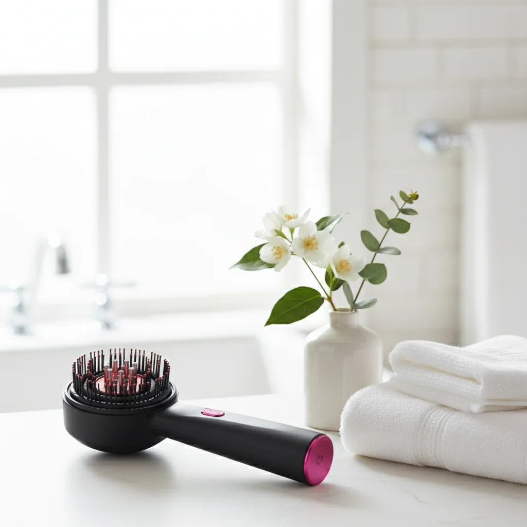 Peigne Capillaire à Lumière Rouge – Stimule la Pousse et Renforce Vos Cheveux